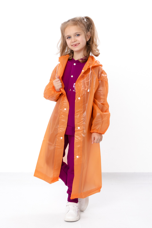 Дощовик дитячий з капюшоном